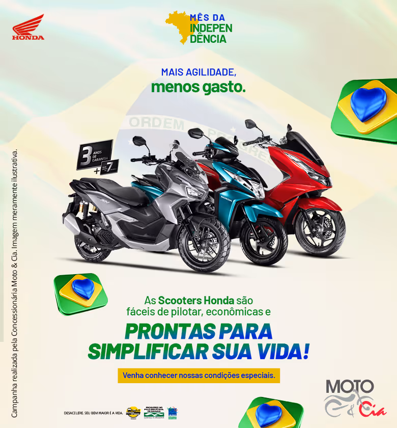 Banner Scooters Honda