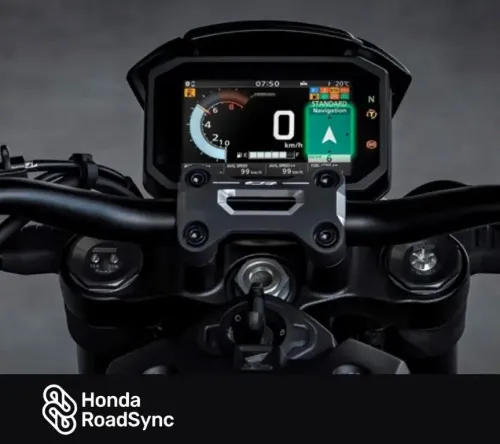 Painel TFT com Honda RoadSync CB 1000R Black Edition
