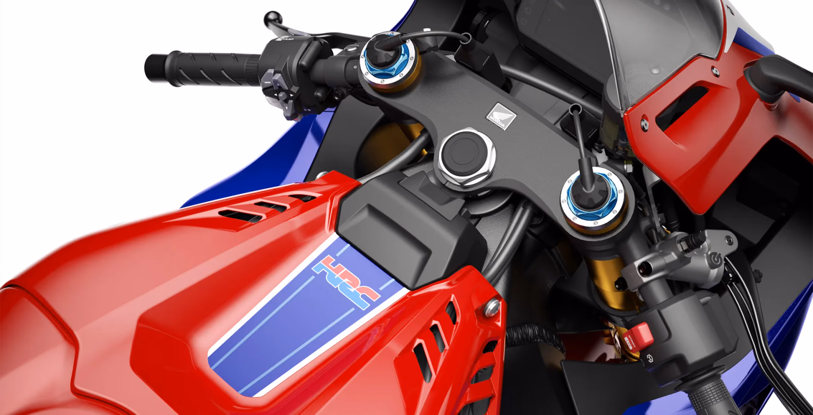 cbr 1000rr r fireblade vermelha guidao - 34 de 37