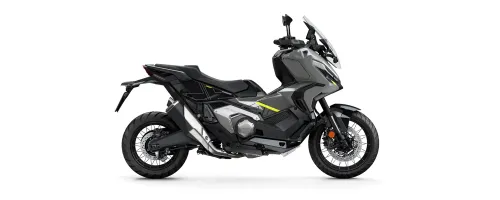 Assento e guidão da Honda X-ADV 2025 evidenciando conforto