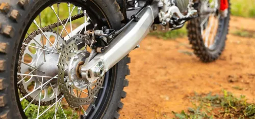 Roda traseira de 18 polegadas da CRF 250 RX