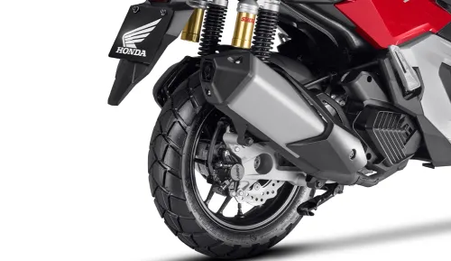 Detalhe do controle de tração HSTC Honda ADV