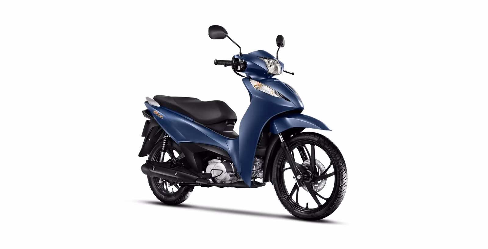 Honda Biz 125 EX dianteira direita azul - 22 de 32
