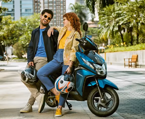 Design moderno da Honda Elite 125