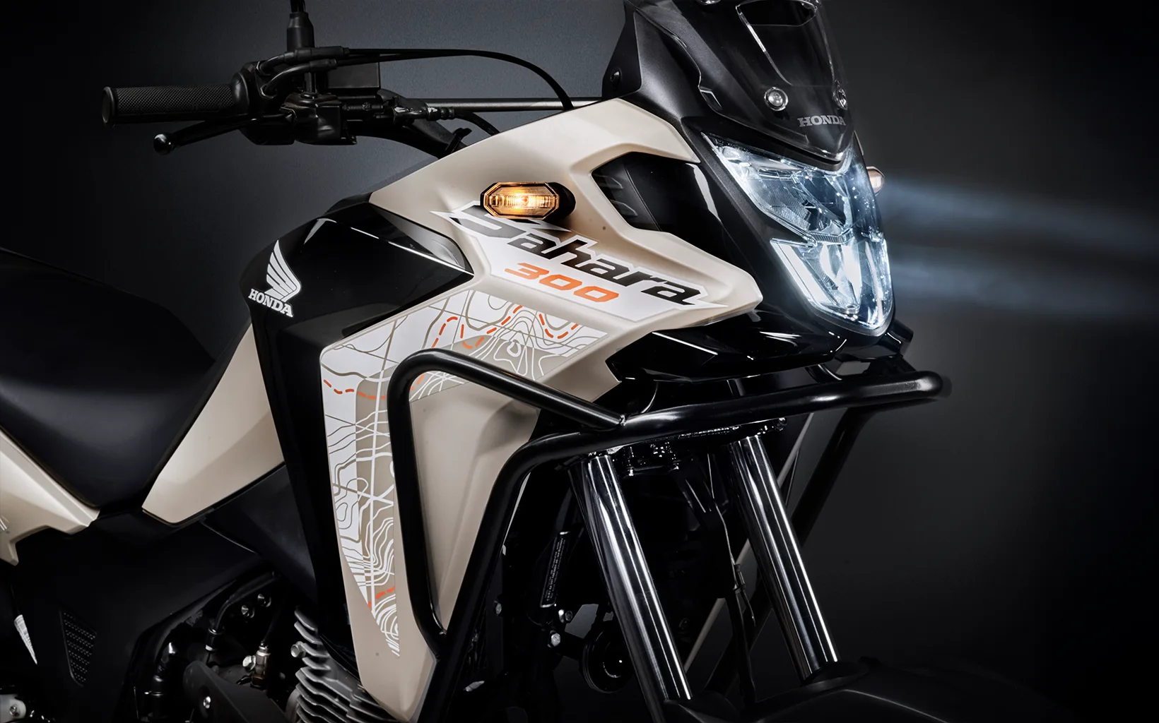 Farol Full LED Sahara 300