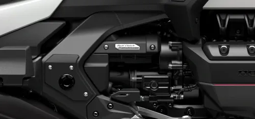 Detalhe da transmissão DCT da Gold Wing