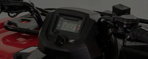 Painel digital do TRX 420 FourTrax