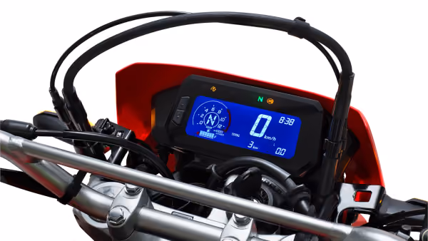 XR 300L Tornado detalhe guidão