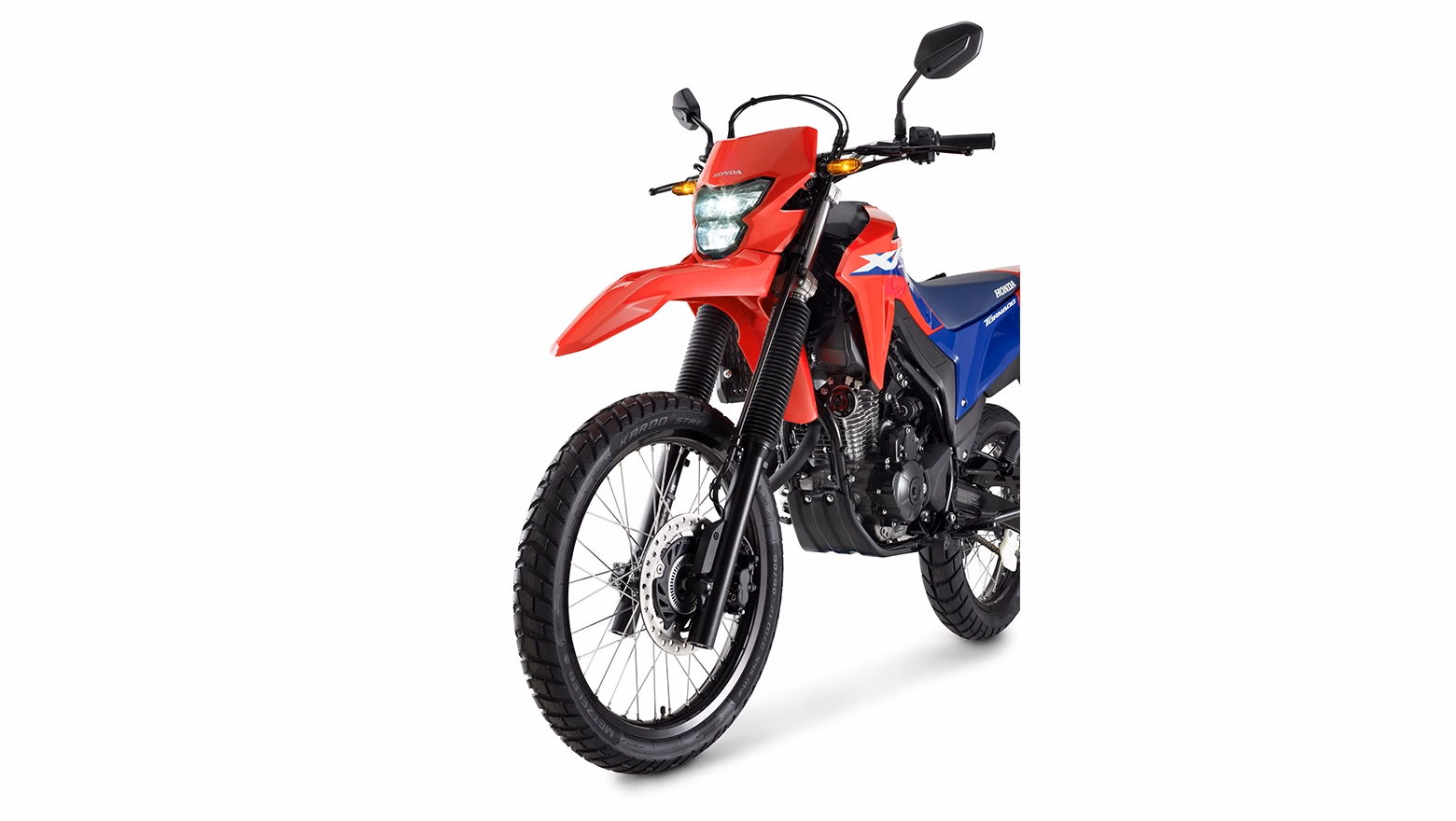 XR 300L Tornado detalhe suspensão - 9 de 9
