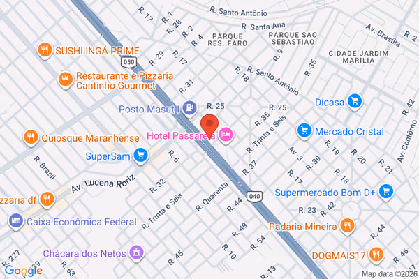 Mapa da localização - Jardim Ingá
